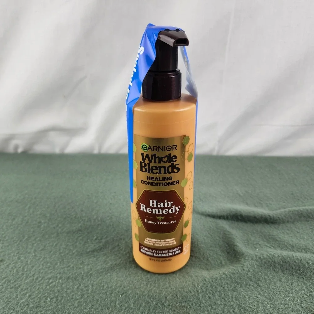 Garnier Whole Blends Hair Remedy Honey Treasures Conditioner 12 oz.